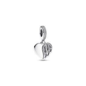 Pandora Heart & Angel Dangle Charm